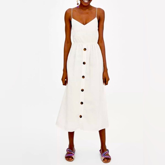 BNWOT Zara Dress with knot at back - Picture 2 of 3